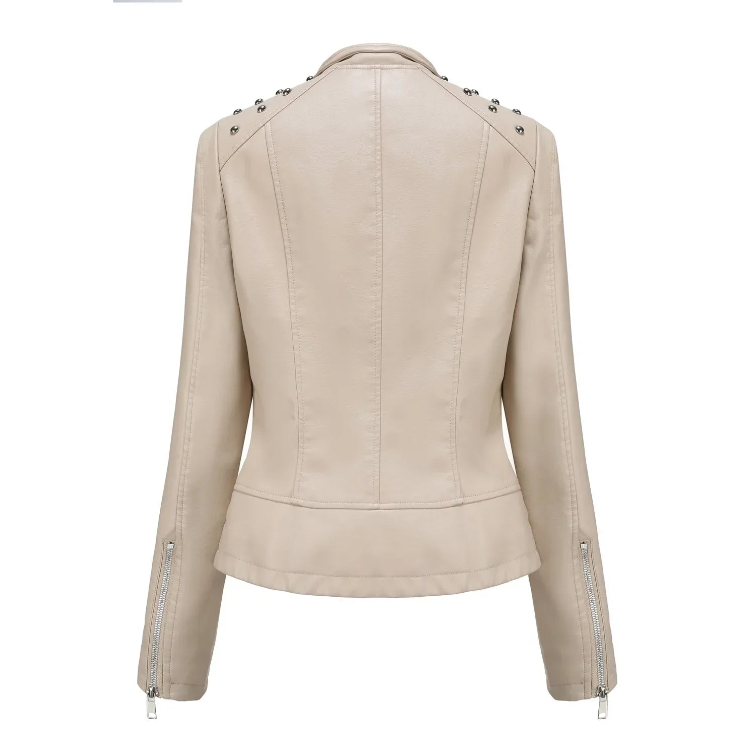 Helga - Kurze, Schlanke Lederjacke