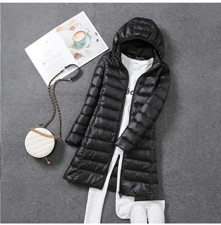 Elsa - Winterjacke mit Kapuze für Damen