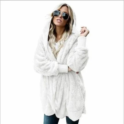 Coro- Herbst Winter Doppellagige Fleecejacke