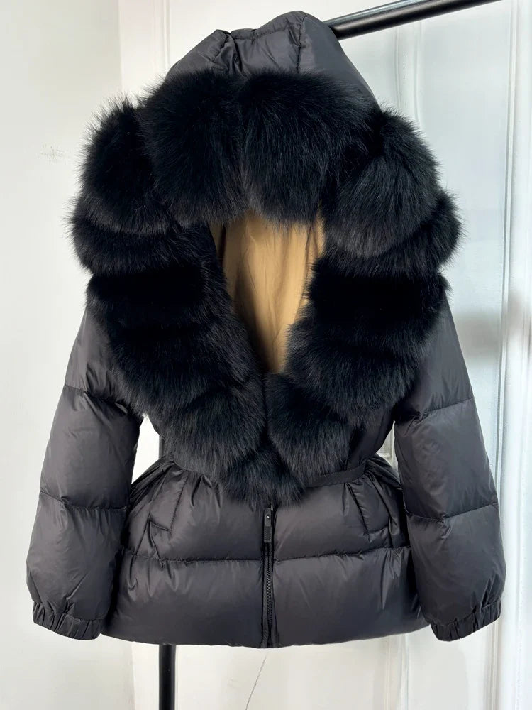 Amber - Dicke Daunenjacke Frau Winter