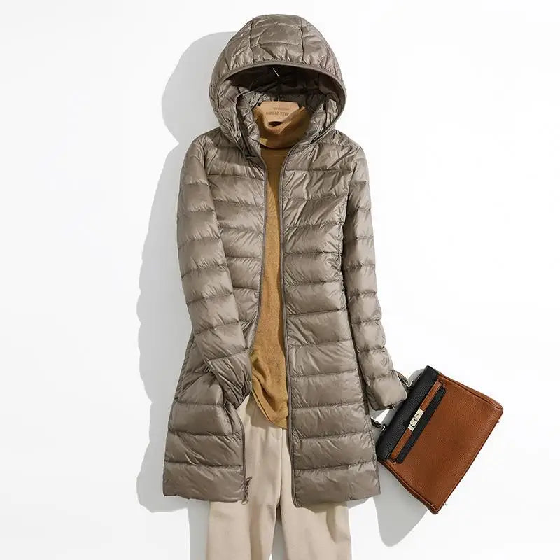 Jana – Ultralight Damen-Pufferjacke mit Kapuze