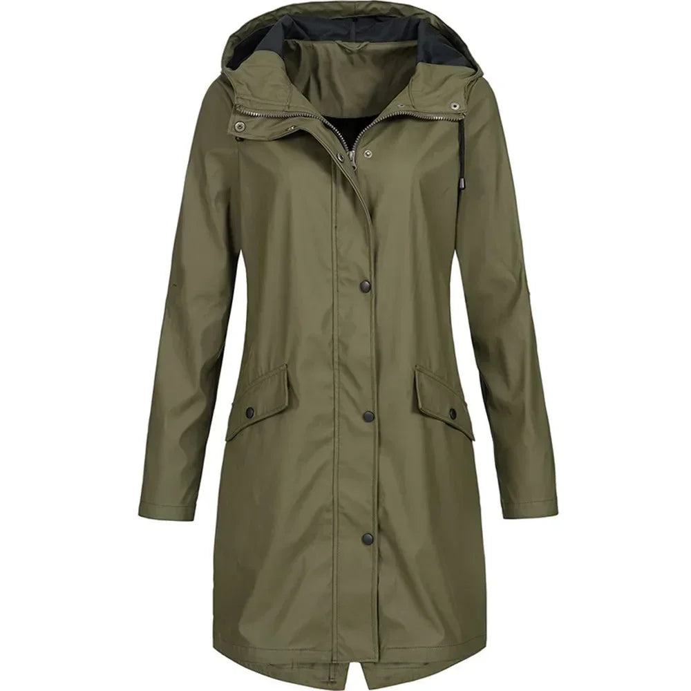 Sophie - Wasserdichter Outdoor-Regenmantel Für Damen