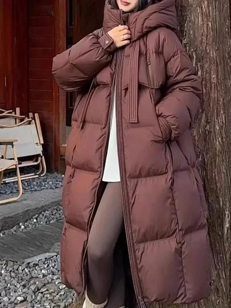 Viola - Warme Damen-Winterjacke in Übergröße