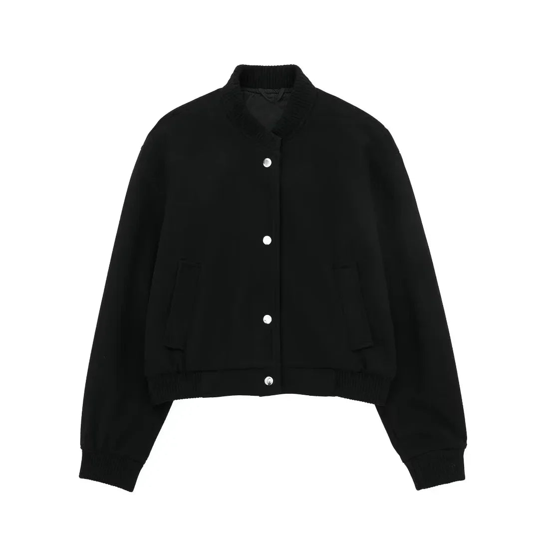 Sophie – Kurze Wolljacke für Damen, Vintage-Stil
