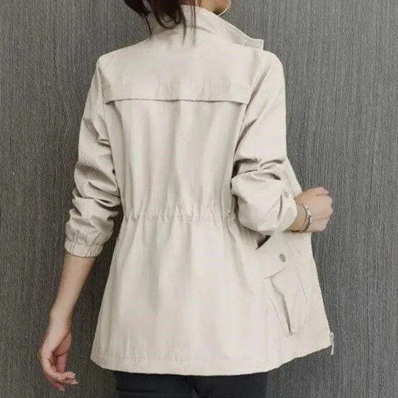 Amara - Damen Trenchcoat Uni