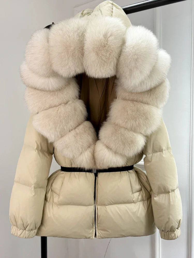 Amber - Dicke Daunenjacke Frau Winter