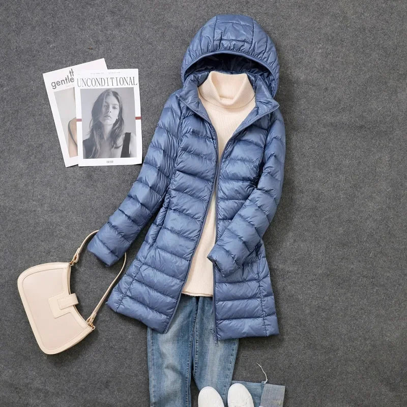 Elsa - Winterjacke mit Kapuze für Damen
