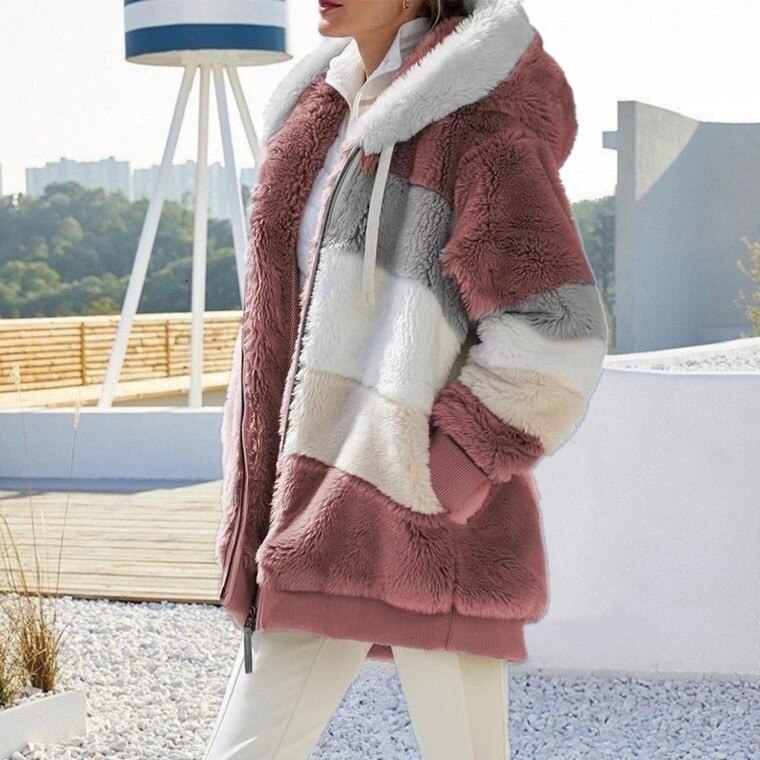 Ysabelle - Winterjacke mit Kapuze für Frauen