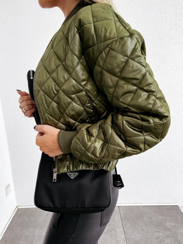 Pat - Stylische Kurze Gepolsterte Herbstjacke für Damen