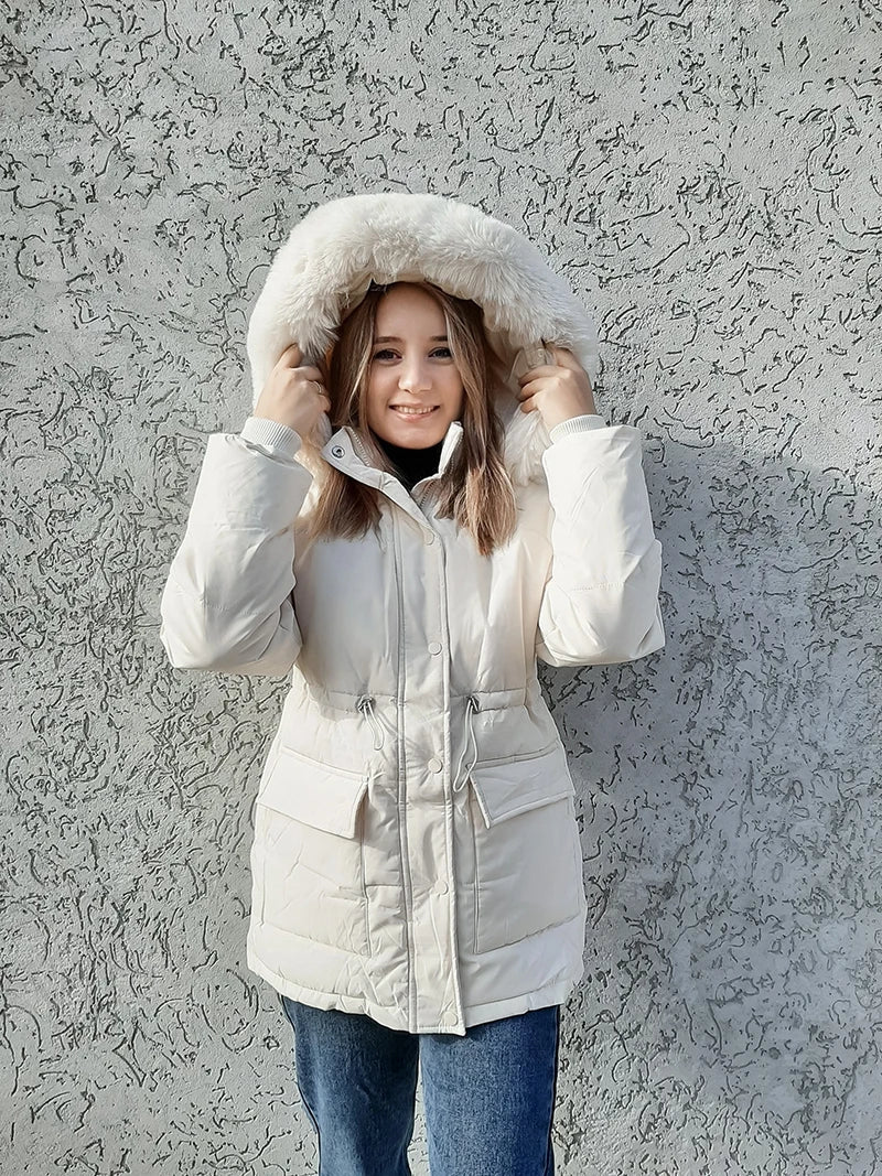 Sybil- Gefütterte Parka Jacke für Damen