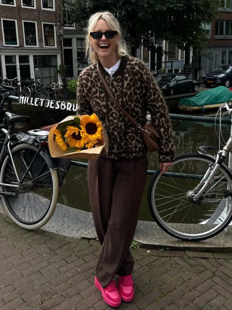 Jerrileen | Weste Leopard