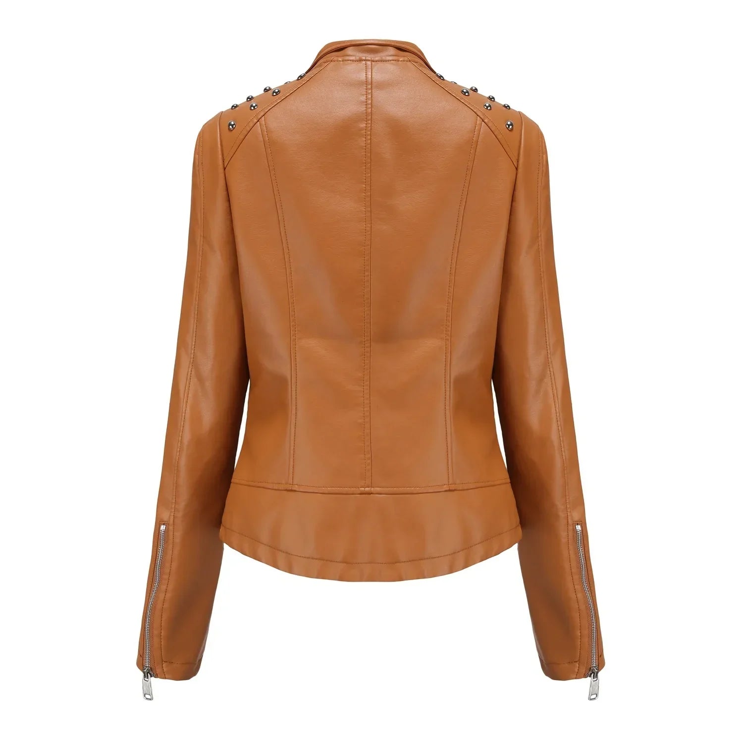 Helga - Kurze, Schlanke Lederjacke