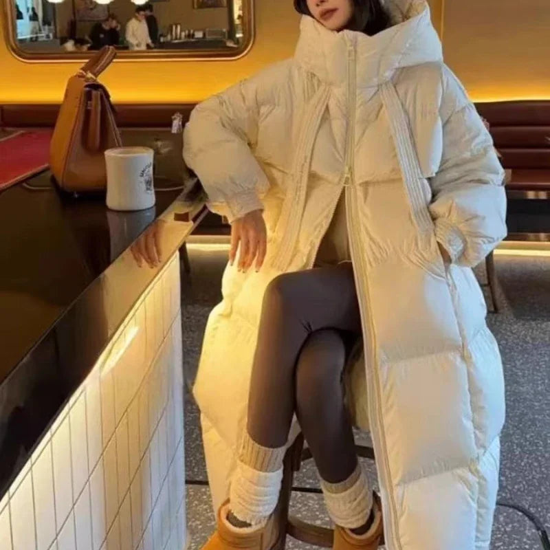 Viola - Warme Damen-Winterjacke in Übergröße