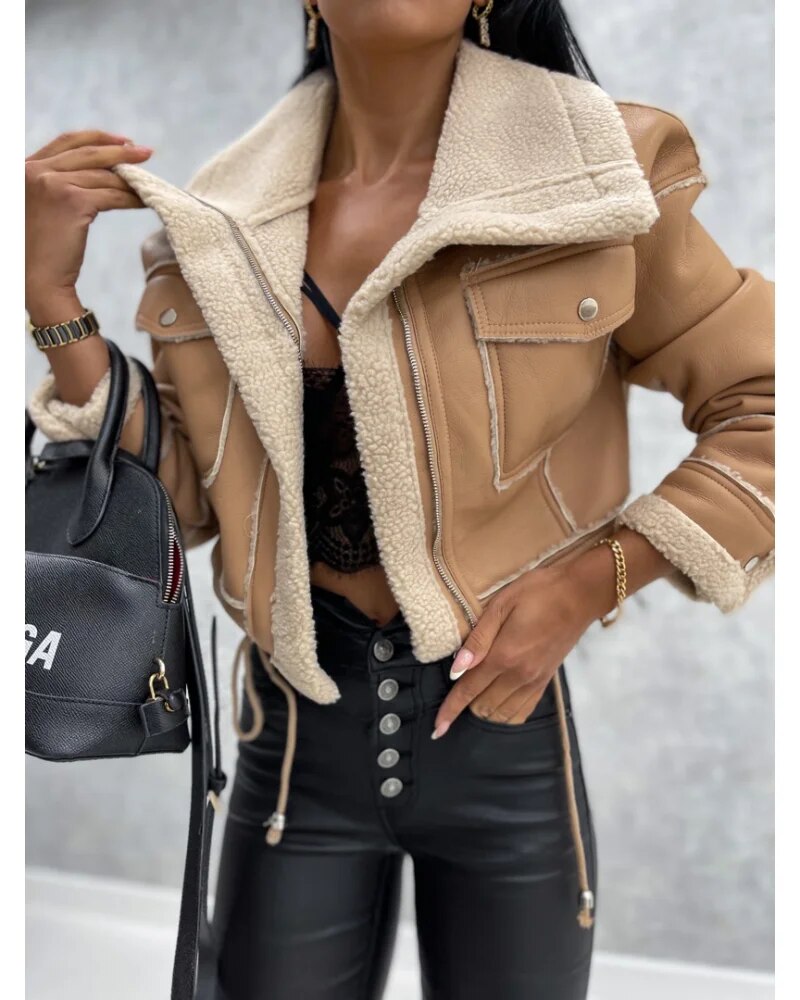 Lederjacke für Damen