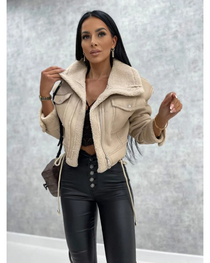 Lederjacke für Damen