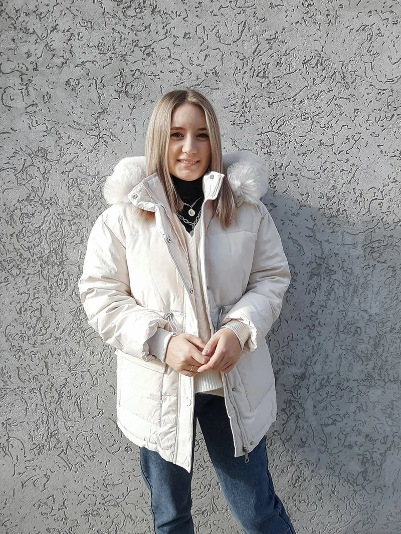 Sybil- Gefütterte Parka Jacke für Damen