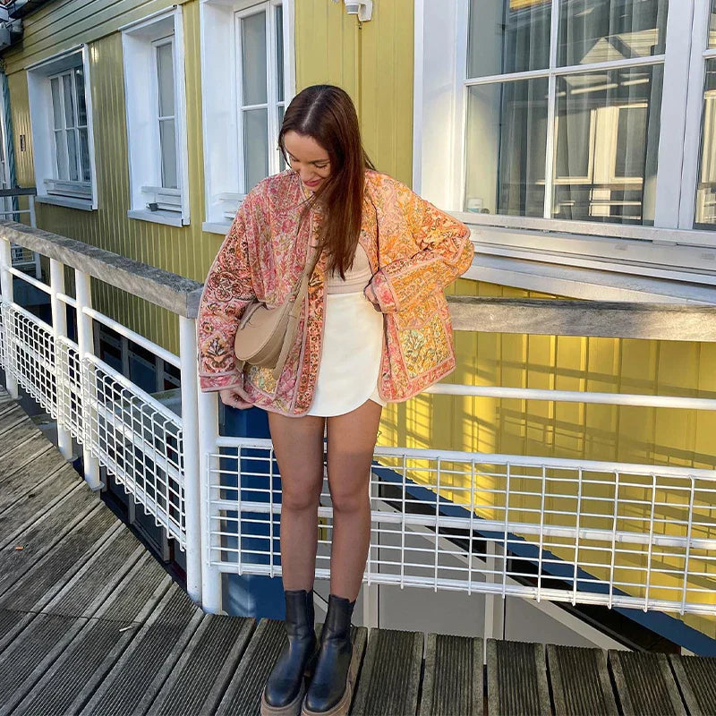 Tilli | Elegante Jacke mit Druck