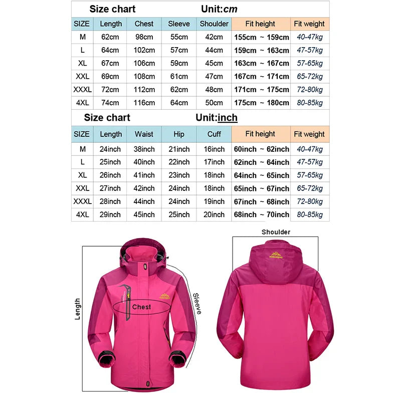 Sophie - Wasserdichte Outdoor-Windjacke für Damen