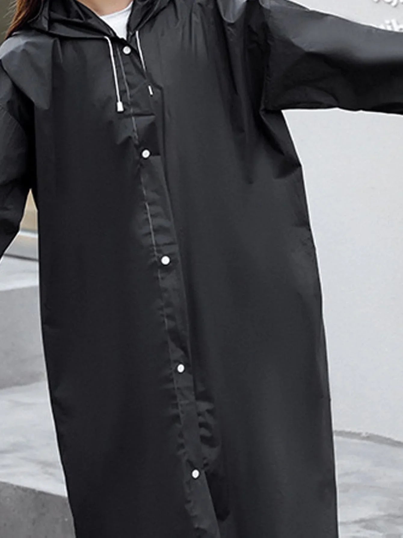 Bruno - Leichter Einteiliger Regenponcho für Damen und Herren