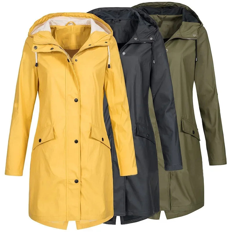 Sophie - Wasserdichter Outdoor-Regenmantel Für Damen