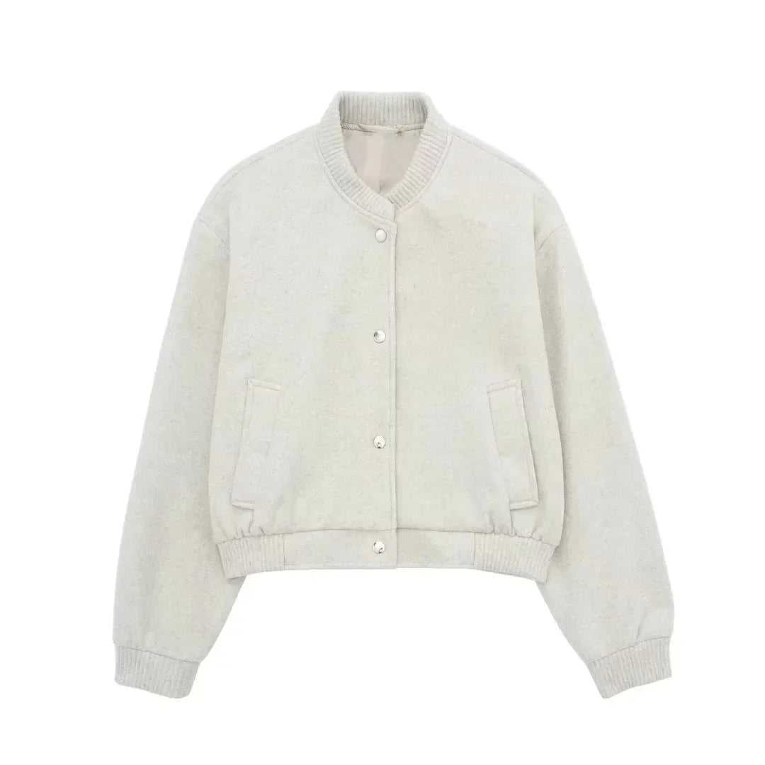 Sophie – Kurze Wolljacke für Damen, Vintage-Stil