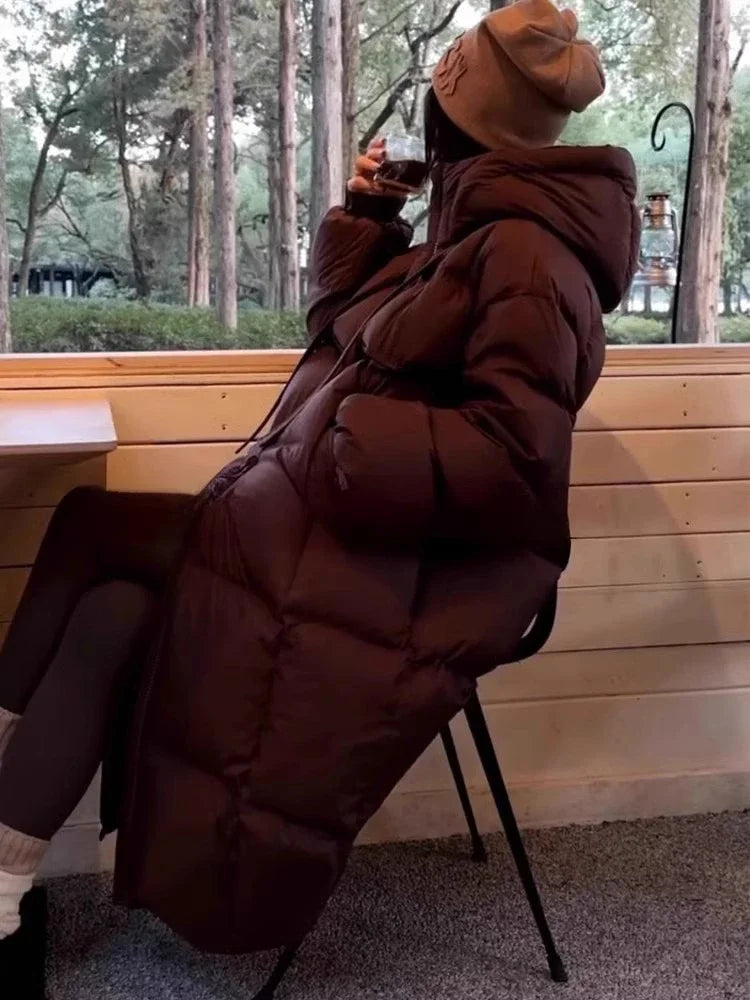 Viola - Warme Damen-Winterjacke in Übergröße