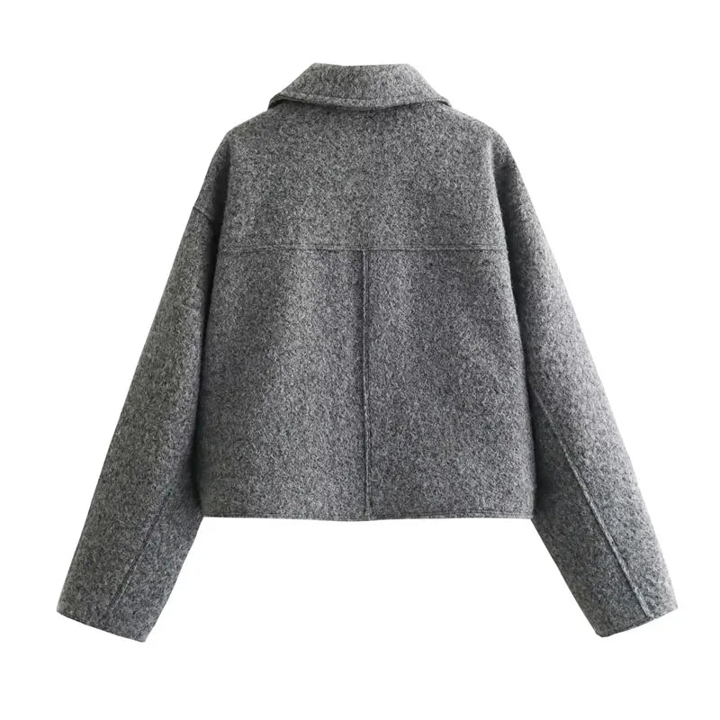 Gabby - Stylische Gekürzte Jacke mit Reißverschluss für Damen