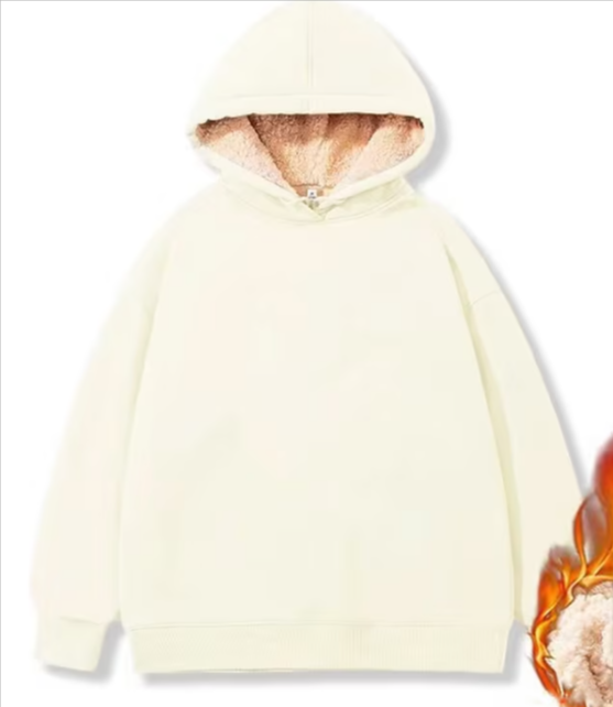 Arnora-Sherpa-Fleecejacke mit Kapuze
