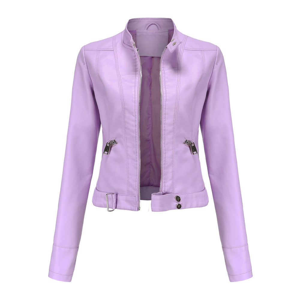 Hannelore- Elegante Lederjacke,