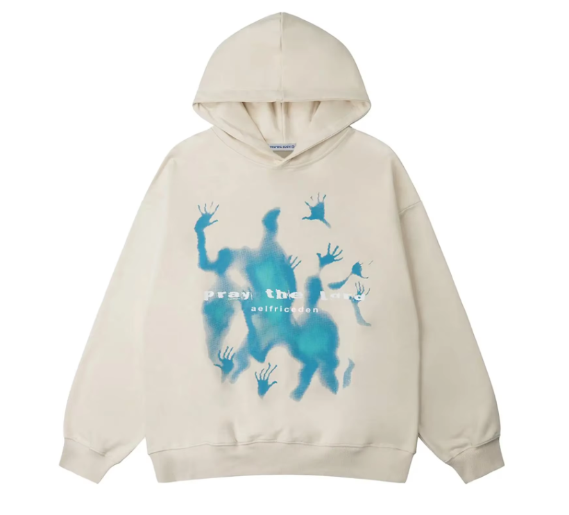 Wystan | Bedrucktes Sweatshirt in Übergröße