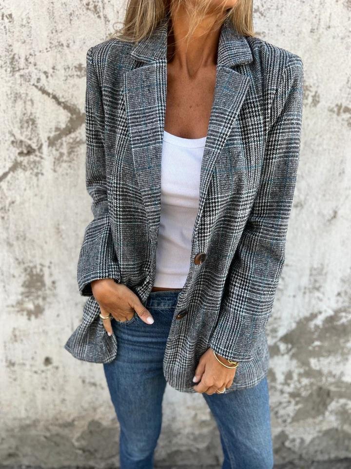 Arienne | Stilvoller karierter Blazer
