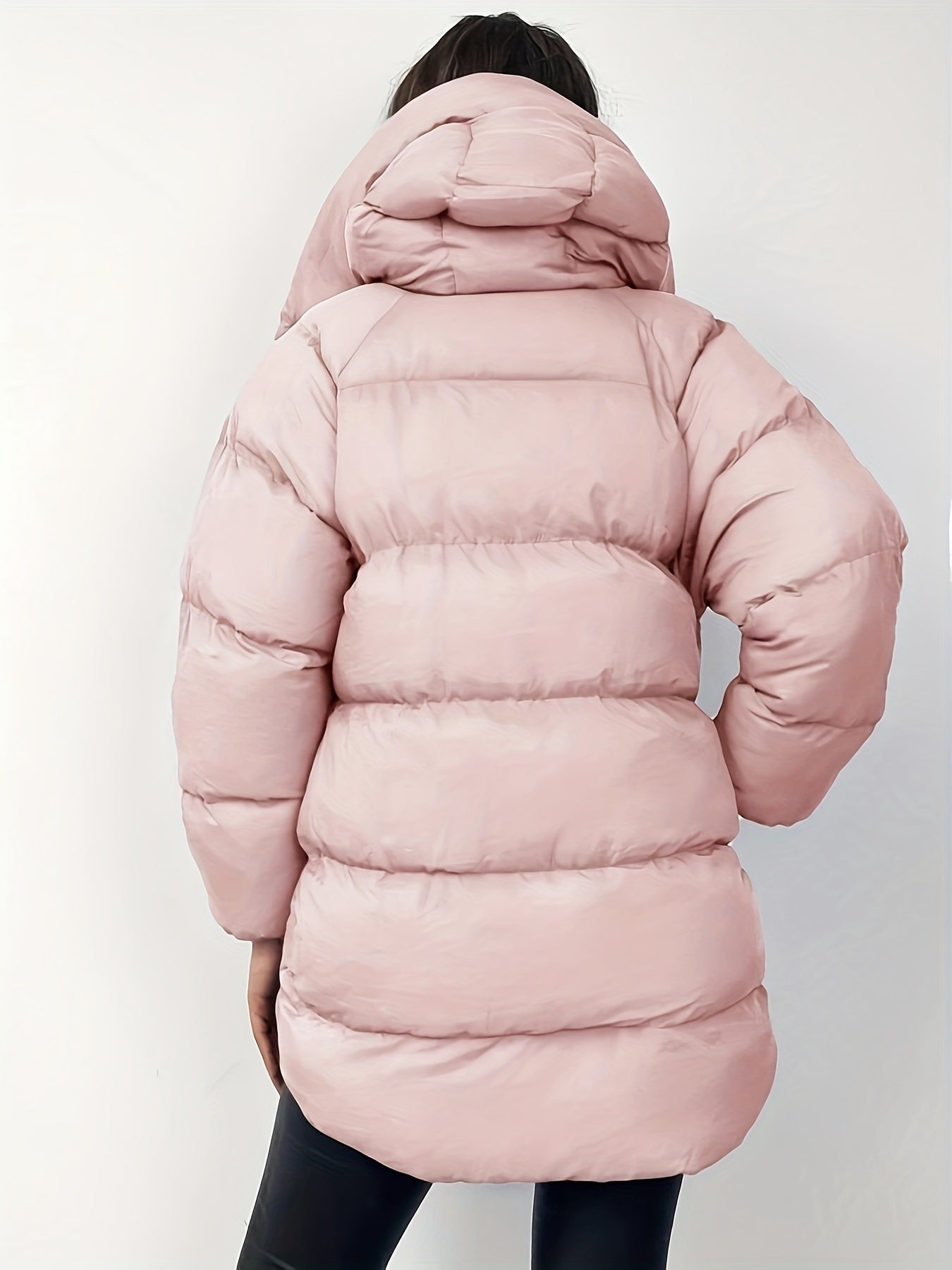 Evelynn | Elegante Puffer-Winterjacke mit Kapuze für Frauen