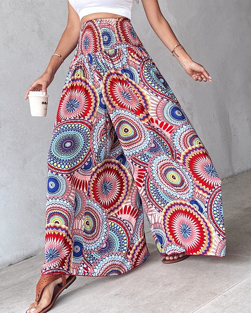 Gabi - Elegante Blumenhose