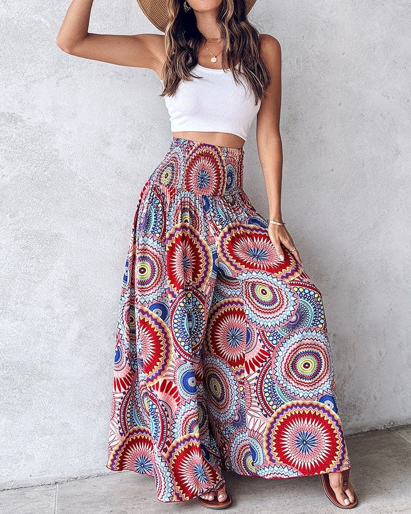 Gabi - Elegante Blumenhose