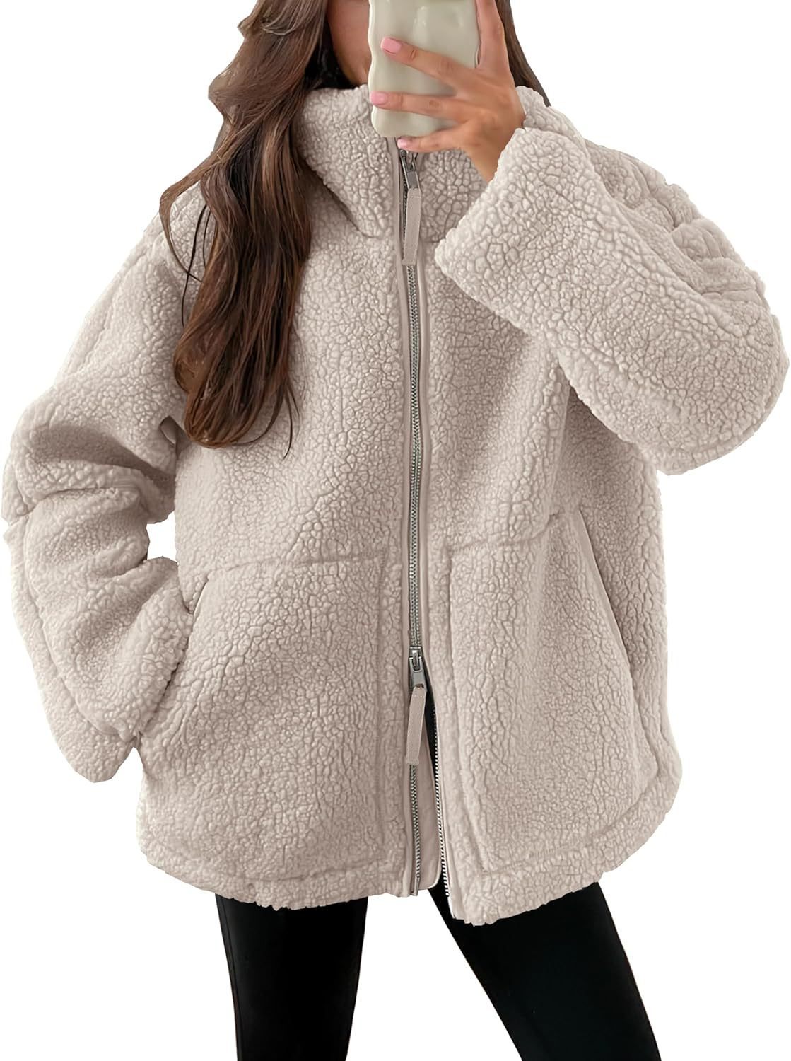 Wilmara | Fleece-Winterjacke mit Kragen