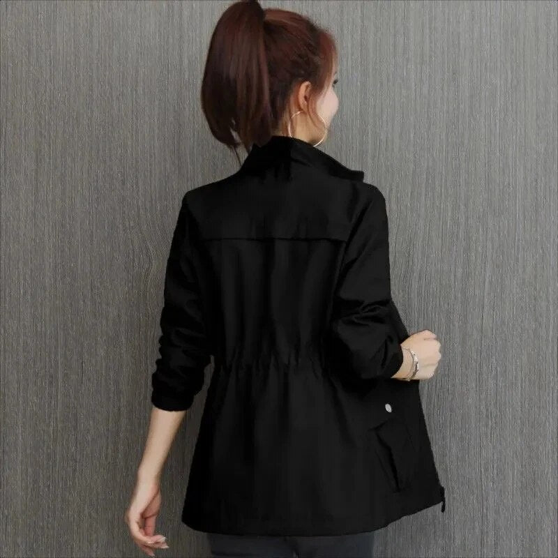 Amara - Damen Trenchcoat Uni