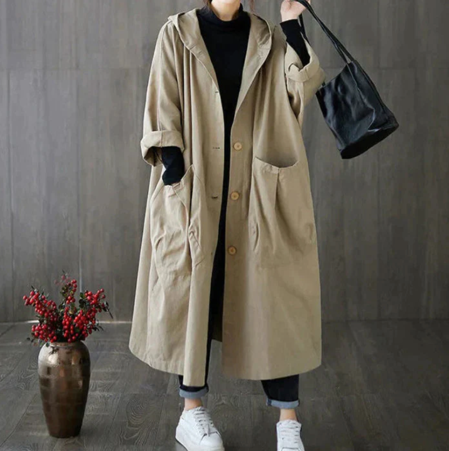 Analyn - Trenchcoat in Übergröße