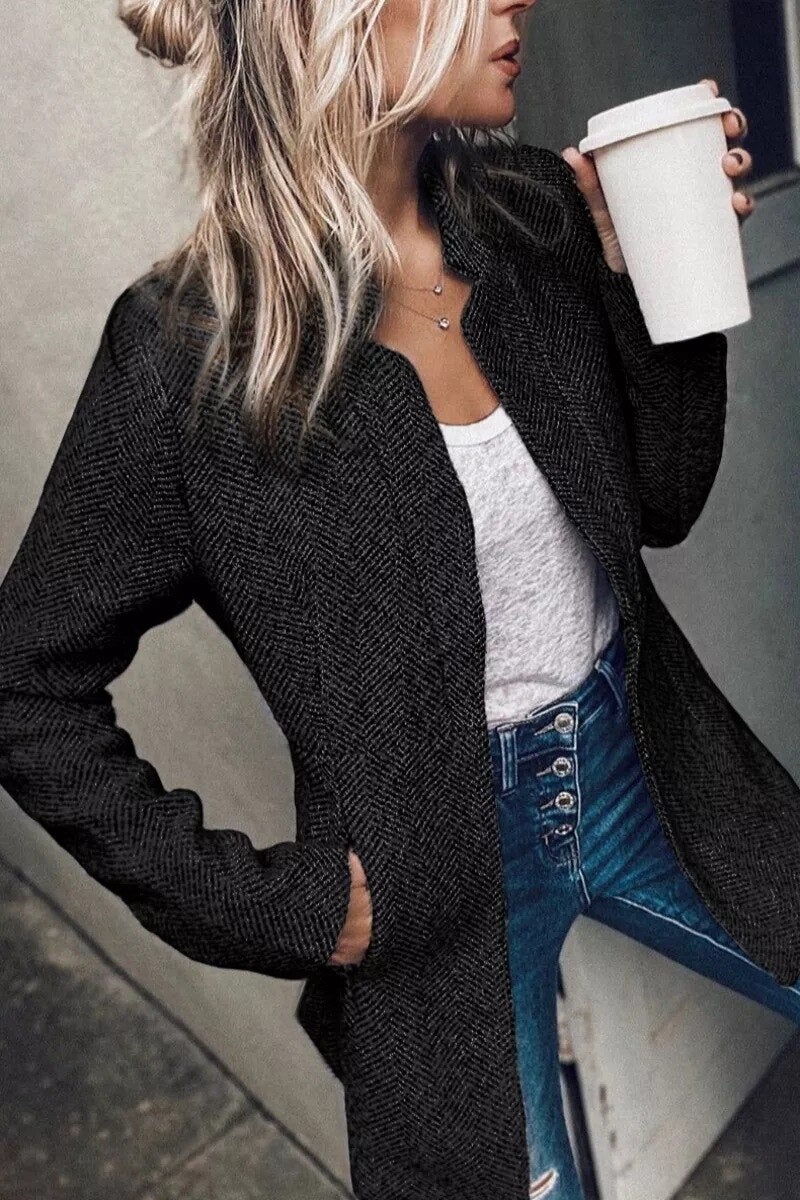 Carol - Stylische Tweedjacke für die Übergangszeit