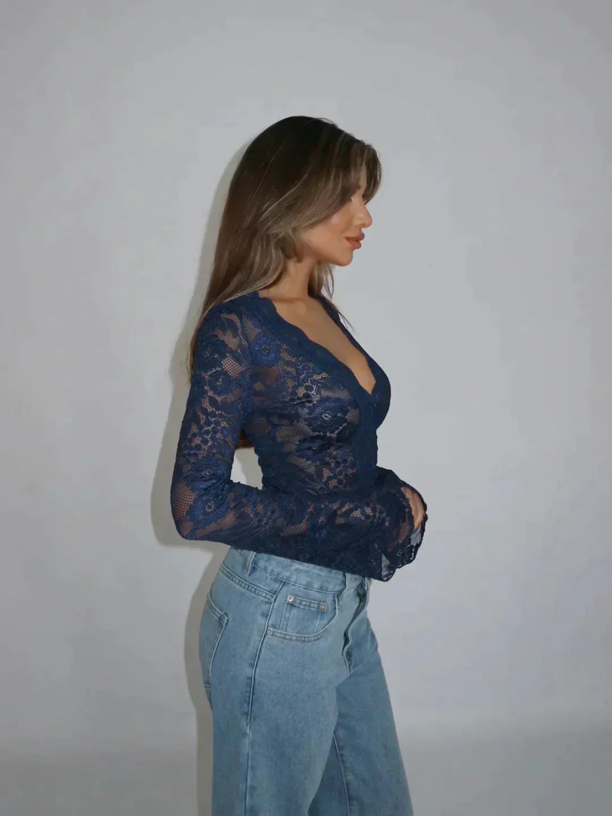 Kaycee | Damen Festliche Oberteil | Elegant Top