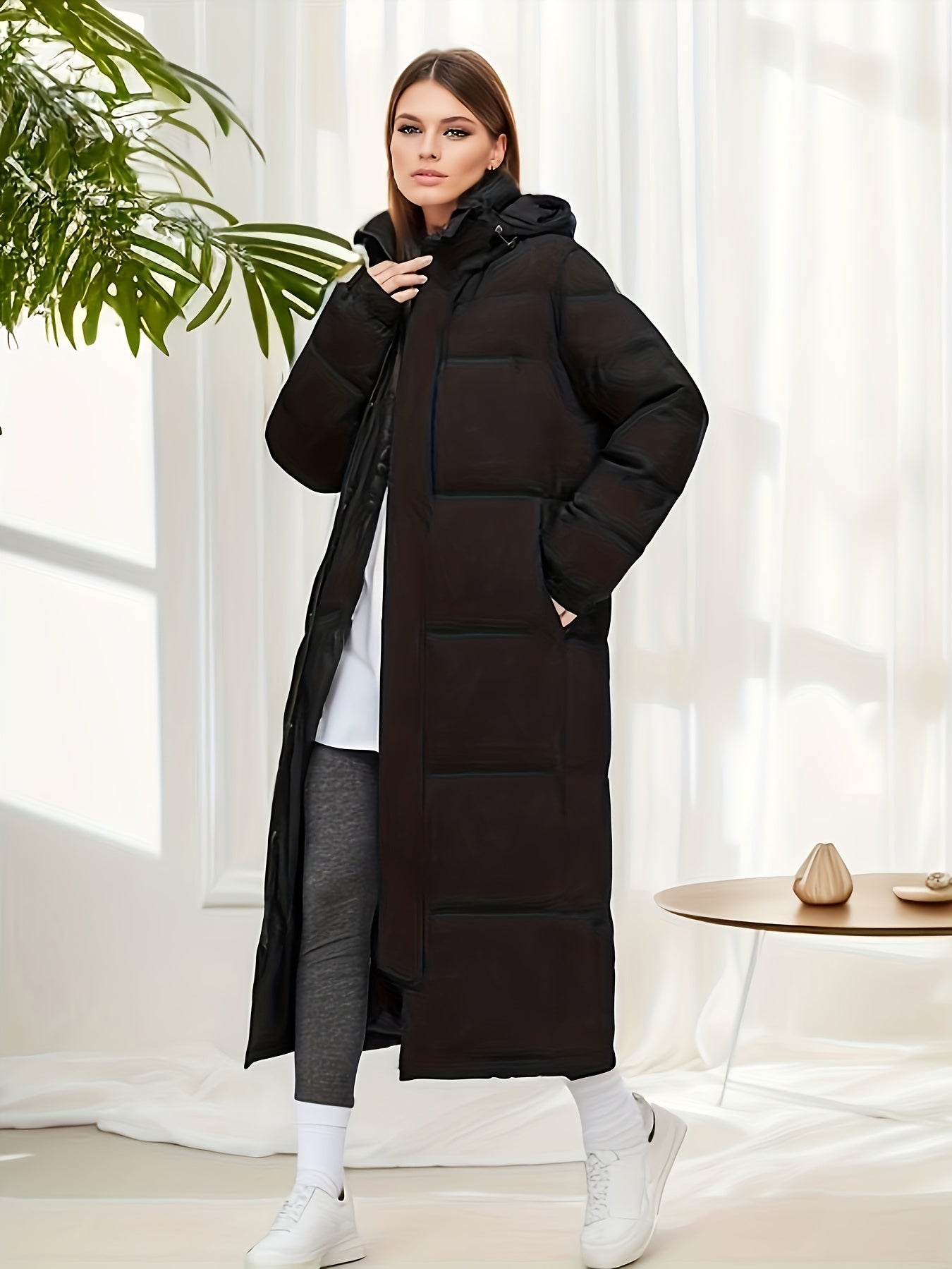 Annalise | Stilvolle lange Winter-Daunenjacke für Damen