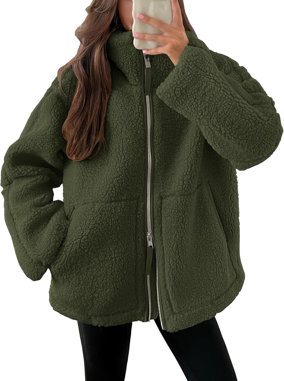 Wilmara | Fleece-Winterjacke mit Kragen