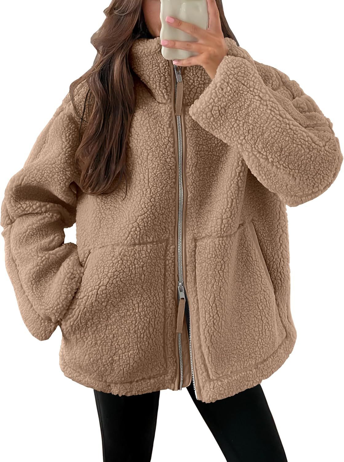 Wilmara | Fleece-Winterjacke mit Kragen