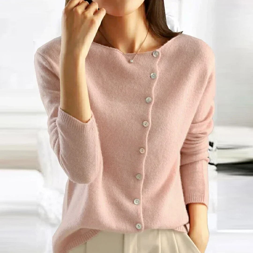 Knopfstrickjacke für Damen