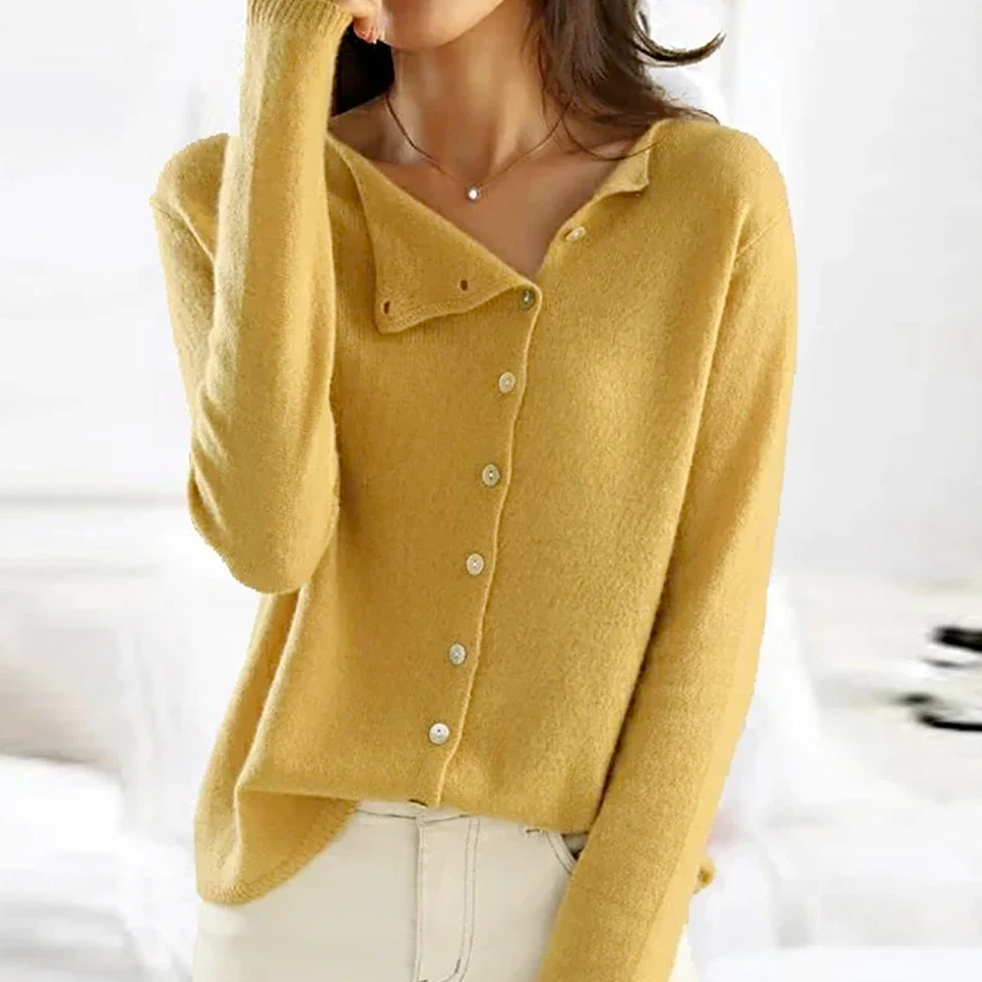 Knopfstrickjacke für Damen