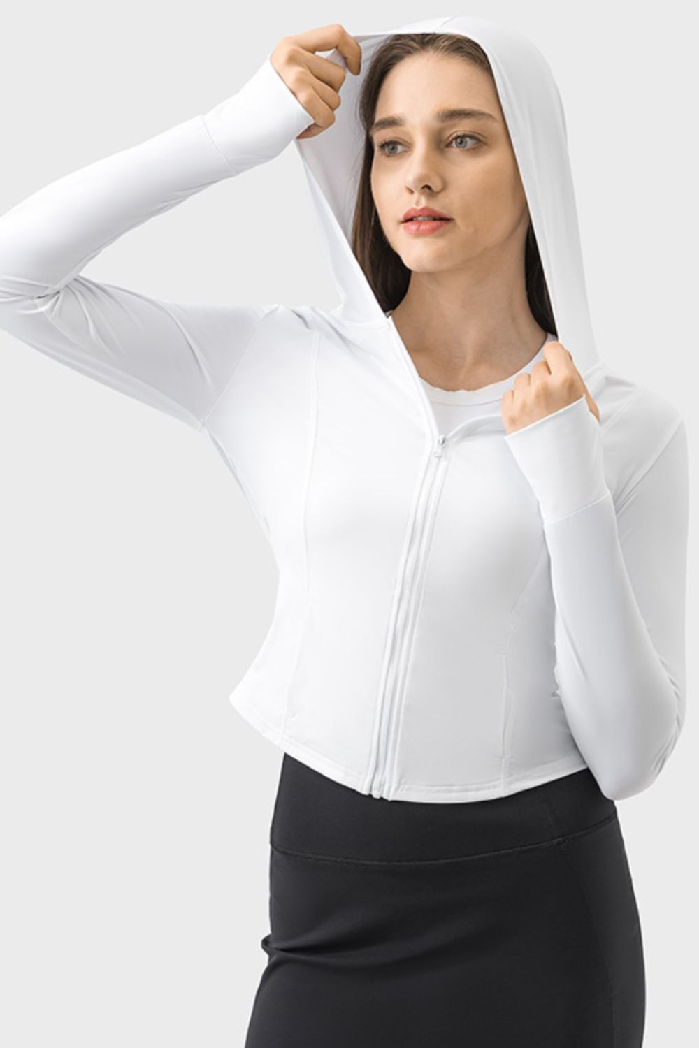 Trinelle | Funktionelle Trainingsjacke mit Kapuze