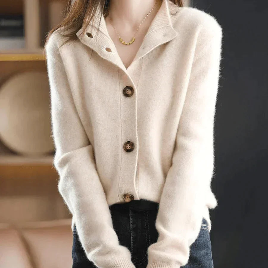 Erna - Stilvoller und Bequemer Winter-Cardigan für Damen