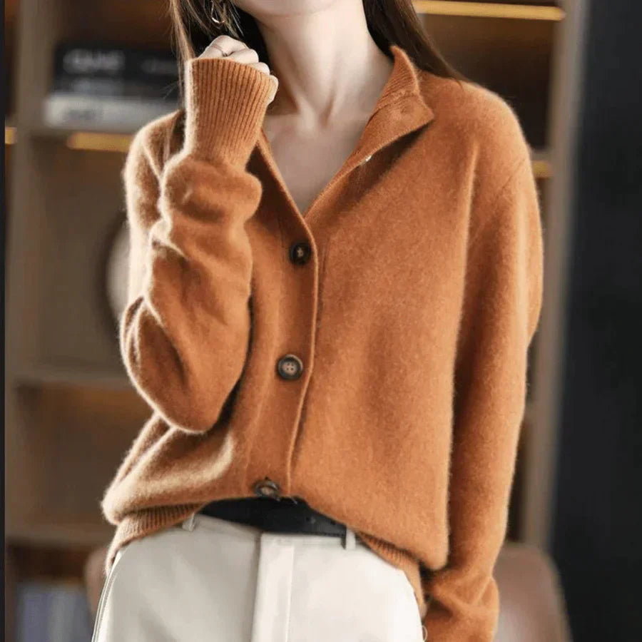 Erna - Stilvoller und Bequemer Winter-Cardigan für Damen