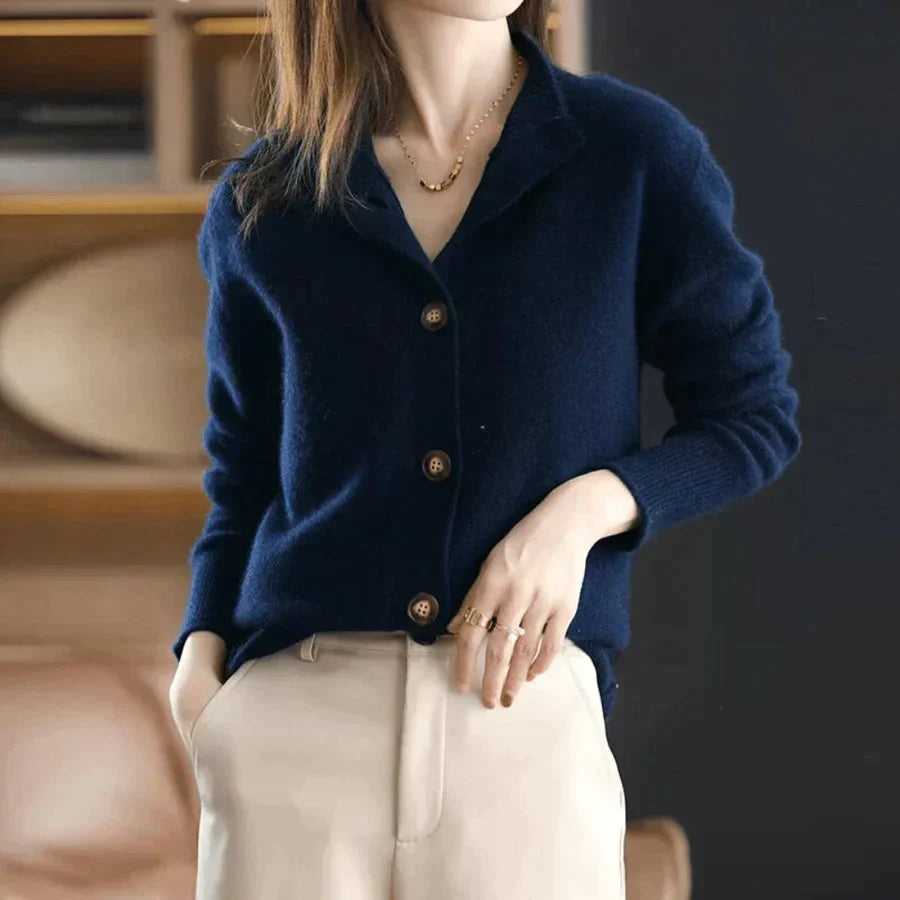 Erna - Stilvoller und Bequemer Winter-Cardigan für Damen