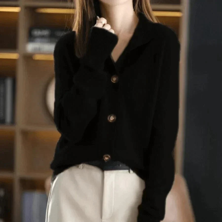 Erna - Stilvoller und Bequemer Winter-Cardigan für Damen