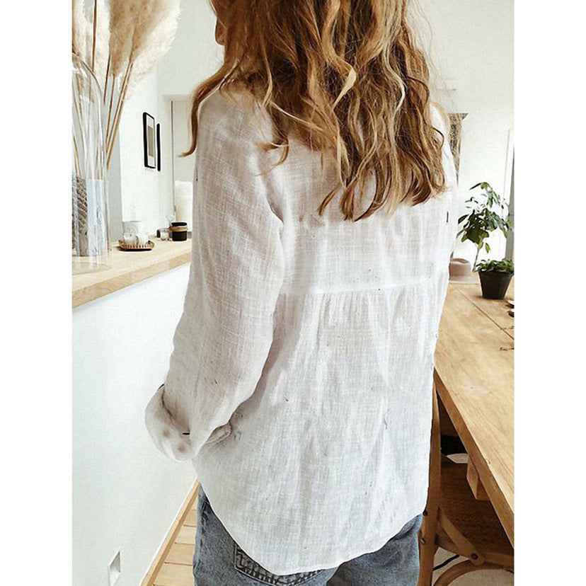 Carlie | Eine robuste & luftige Damenbluse